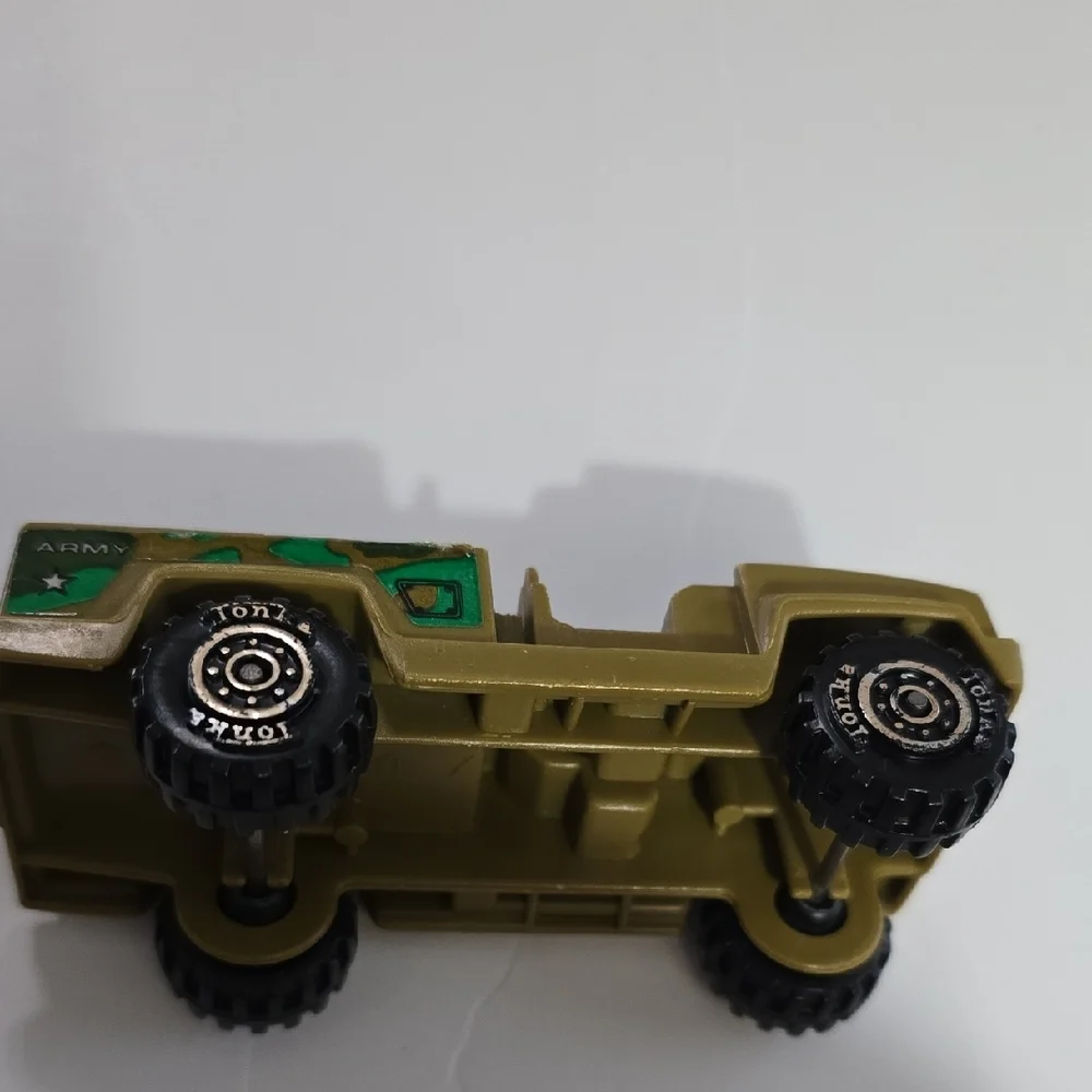 Vintage Tonka military army toy jeep